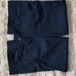 VGUC Navy wide leg dress pants